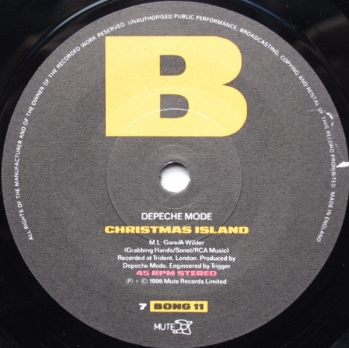 Depeche Mode : A Question Of Lust (7", Single, MPO)