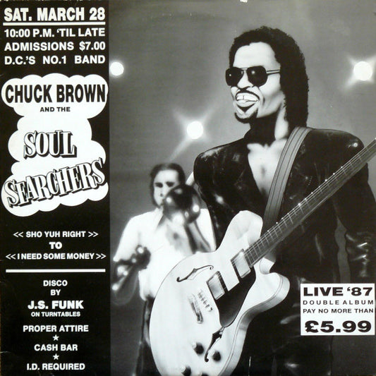 Chuck Brown & The Soul Searchers : Live '87 (2xLP, Album)