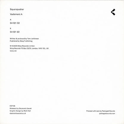 Squarepusher : Vaclament A (7", Ltd, Whi)