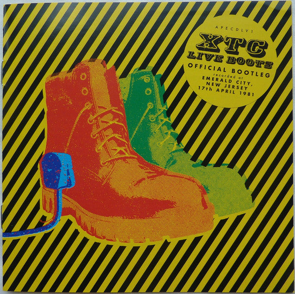 XTC : Live Boots (Emerald City, Cherry Hill, New Jersey 17th April 1981) (2xCD, Album)