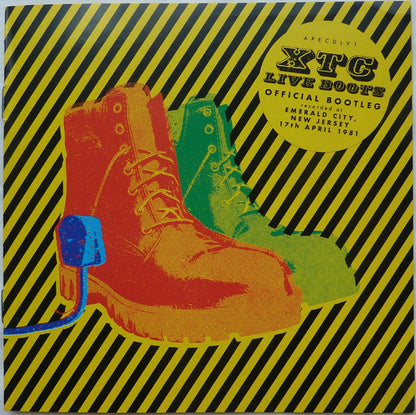 XTC : Live Boots (Emerald City, Cherry Hill, New Jersey 17th April 1981) (2xCD, Album)