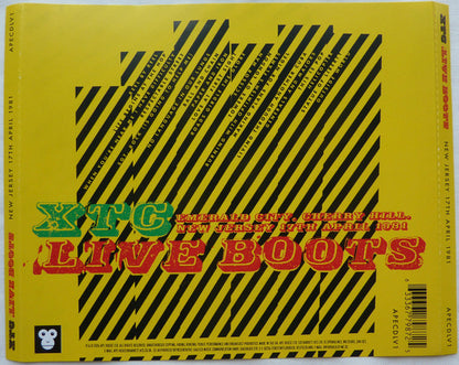 XTC : Live Boots (Emerald City, Cherry Hill, New Jersey 17th April 1981) (2xCD, Album)