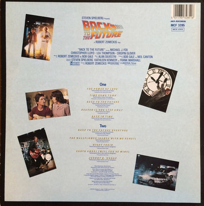 Various : Back To The Future - Music From The Motion Picture Soundtrack (LP, Album)