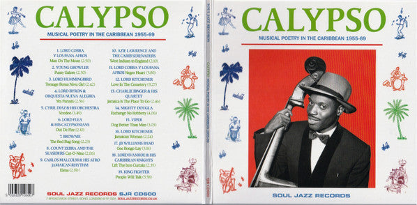 Various : Calypso (Musical Poetry In The Caribbean 1955-69) (CD, Comp, RM)