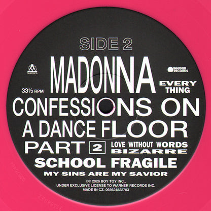 Madonna : Confessions II (LP, Album, Ltd, Mixed, Hot)