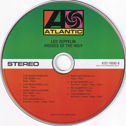 Led Zeppelin : Houses Of The Holy (CD, Album, RE, RM, Gat)