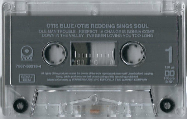 Otis Redding : Otis Blue / Otis Redding Sings Soul (Cass, Album, RE)