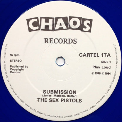The Sex Pistols* : Submission (12", Blu)