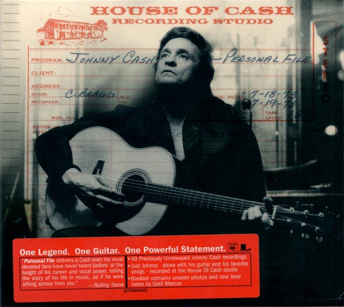 Johnny Cash : Personal File (2xCD, Album)