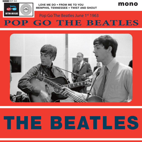 The Beatles : Pop Go The Beatles June 1st 1963 (7", EP, Mono, Unofficial)