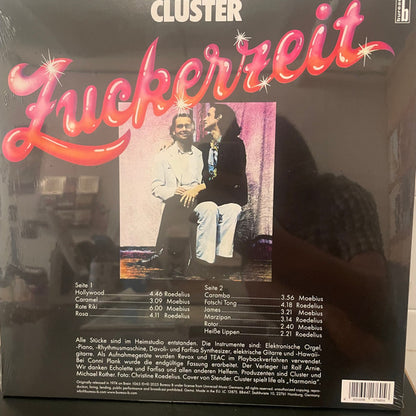 Cluster : Zuckerzeit (LP, Album, RE)