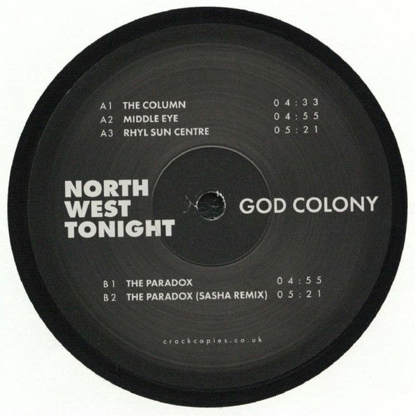 God Colony : North West Tonight (12")