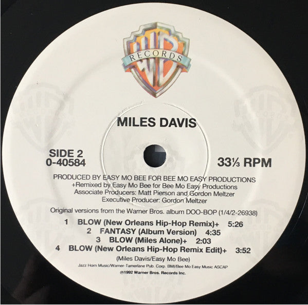 Miles Davis : Blow / Fantasy (12")