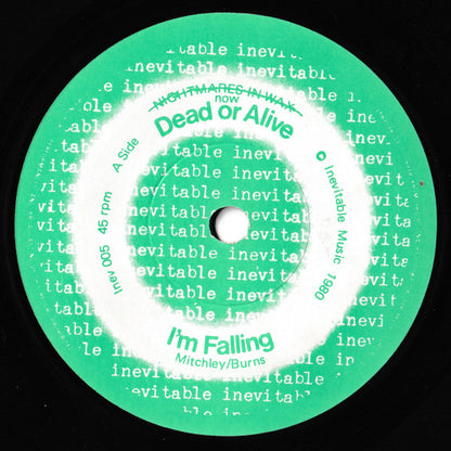 Dead Or Alive : I'm Falling (7", Single)