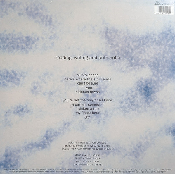 The Sundays : Reading, Writing And Arithmetic (LP, Album, RE)