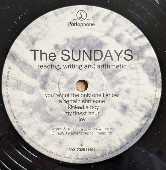 The Sundays : Reading, Writing And Arithmetic (LP, Album, RE)