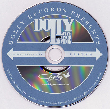 Dolly Parton : Live From London (CD + DVD-V + Album)