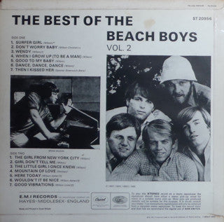 The Beach Boys : The Best Of The Beach Boys Vol. 2 (LP, Comp, RE, Gre)