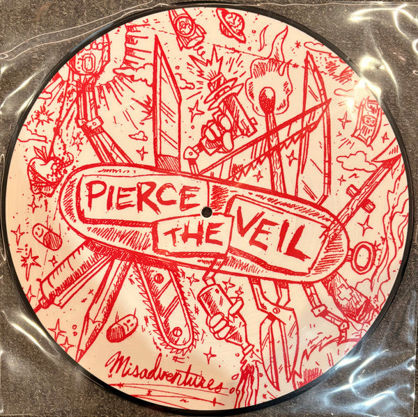 Pierce The Veil : Misadventures  (LP, Pic)