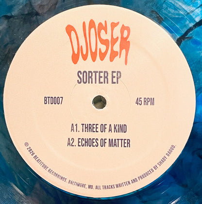 Djoser : Sorter EP (12", Ltd, Blu)