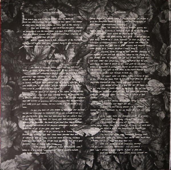 Flux Of Pink Indians : Strive To Survive Causing Least Suffering Possible (LP, Album, Gat)