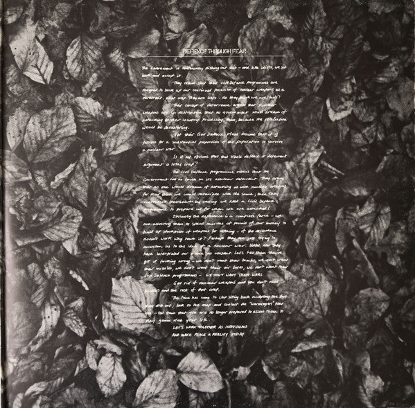 Flux Of Pink Indians : Strive To Survive Causing Least Suffering Possible (LP, Album, Gat)