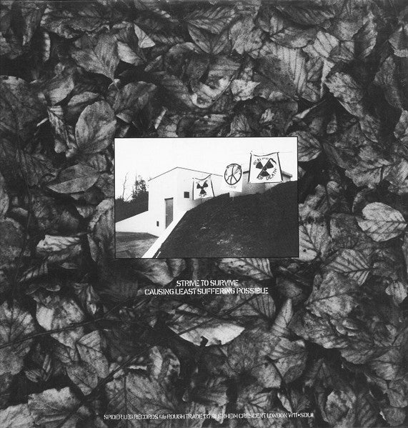 Flux Of Pink Indians : Strive To Survive Causing Least Suffering Possible (LP, Album, Gat)