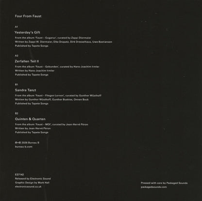 Faust (54) / Faust (6) / Faust / Faust (7) : Four From Faust (7", EP, Ltd, Cle)