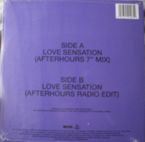 Madonna & Kylie* : Love Sensation  (7", Single, Cle)