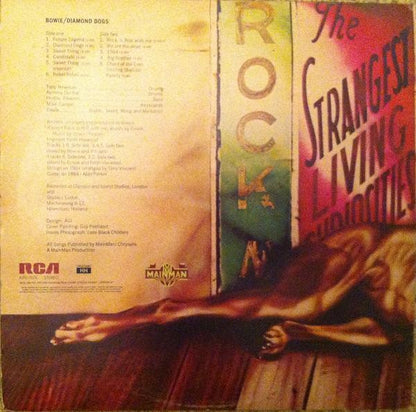 David Bowie : Diamond Dogs (LP, Album, Gat)