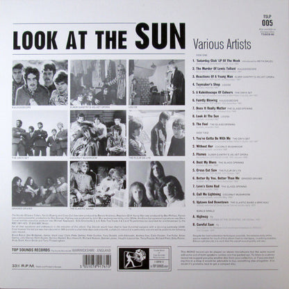 Various : Look At The Sun (Precious Seconds Thought Gone From The British Underground 1967-1970) (LP, Comp, Mono + 7", Mono)