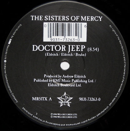 The Sisters Of Mercy : Doctor Jeep (12", Ltd)