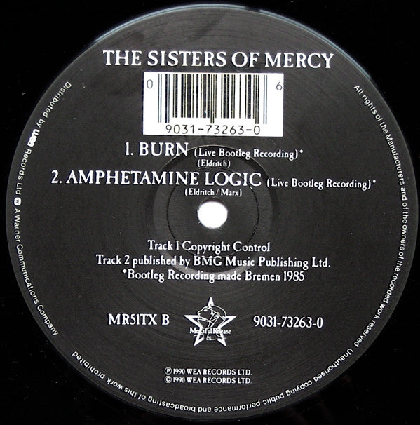 The Sisters Of Mercy : Doctor Jeep (12", Ltd)