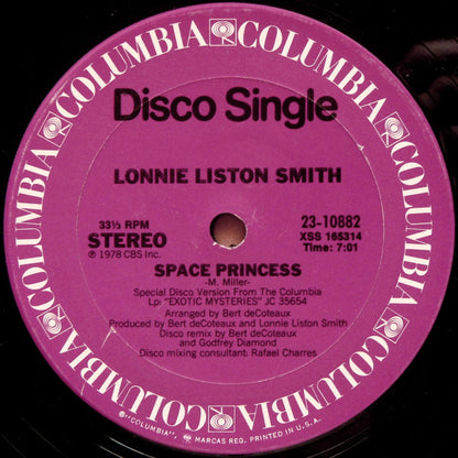 Lonnie Liston Smith : Space Princess / Quiet Moments (12", Single)