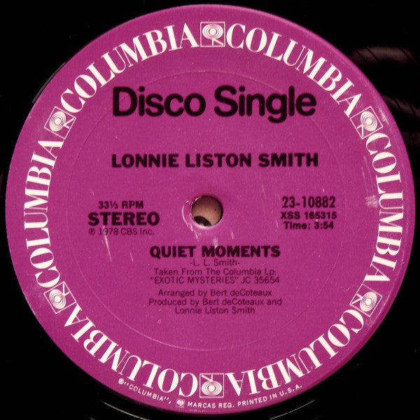 Lonnie Liston Smith : Space Princess / Quiet Moments (12", Single)