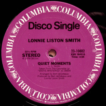 Lonnie Liston Smith : Space Princess / Quiet Moments (12", Single)