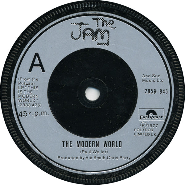 The Jam : The Modern World (7", Single, Sil)