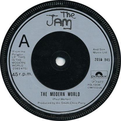 The Jam : The Modern World (7", Single, Sil)