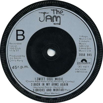 The Jam : The Modern World (7", Single, Sil)