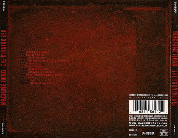 Machine Head (3) : The Burning Red (CD, Album, Son)