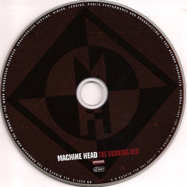 Machine Head (3) : The Burning Red (CD, Album, Son)