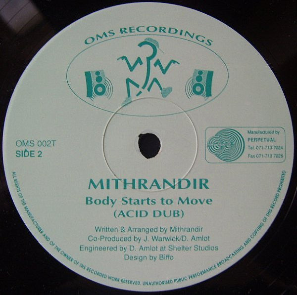 Mithrandir : Body Starts To Move (12")