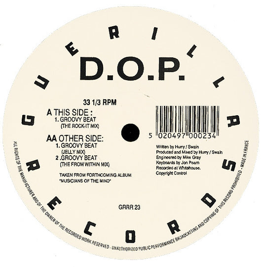 D.O.P. : Groovy Beat (12")