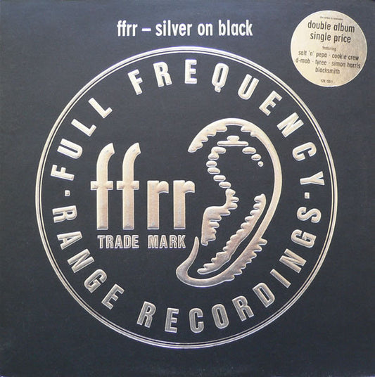 Various : FFRR - Silver On Black (2xLP, Comp, Gat)