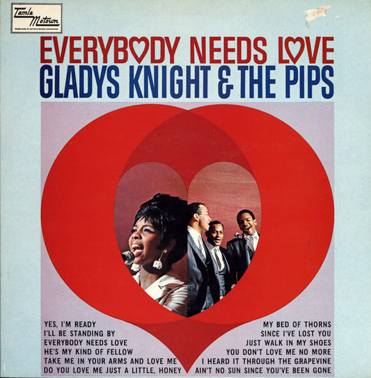 Gladys Knight And The Pips : Everybody Needs Love (LP, Album, RE)