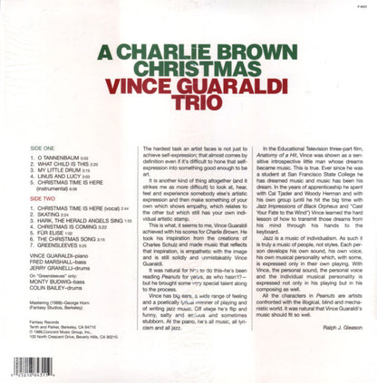 Vince Guaraldi Trio : A Charlie Brown Christmas (LP, Album, RE, RM, Gre)