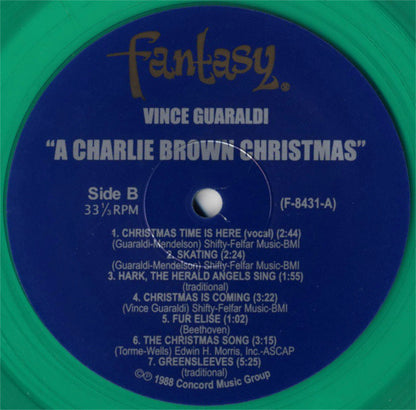 Vince Guaraldi Trio : A Charlie Brown Christmas (LP, Album, RE, RM, Gre)