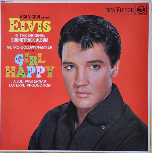 Elvis Presley : Girl Happy (Original Soundtrack Album) (LP, Album, Mono)