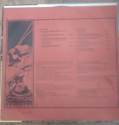 Hawkwind : Warrior On The Edge Of Time (LP, Album, RP)