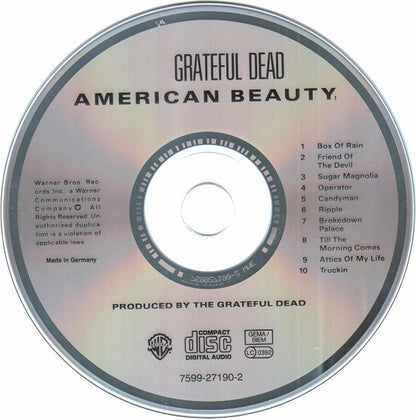 Grateful Dead* : American Beauty (CD, Album, RE)